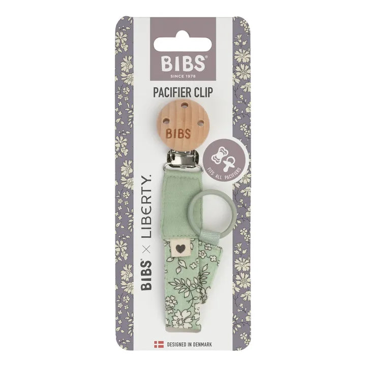 Attache Sucette BIBS - Sage - Bibs - Pacifier Clip - Babyboss.ma