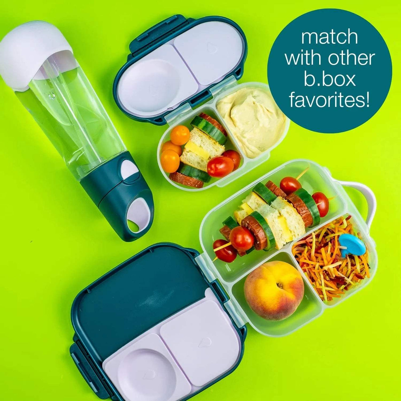 Lunchbox Bbox 1 litre - Lilac Pop - BBOX USA - Lunchbox pour bébé Maroc -www.babyboss.ma