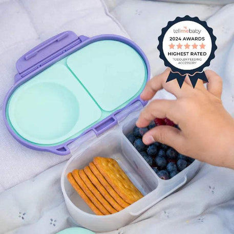 Snackbox B.box - emerald forest - BBOX USA - pour bébé Maroc -www.babyboss.ma