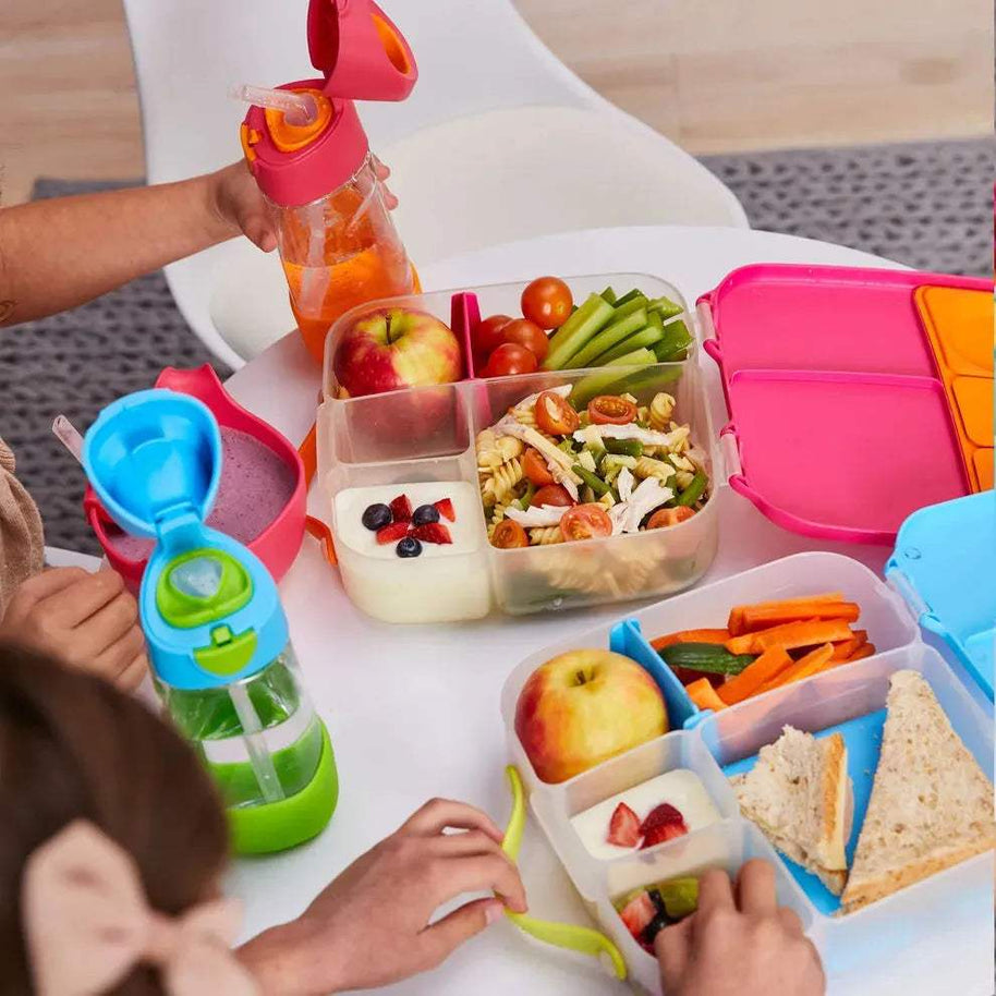 Gourde à paille B box Tritan™ - flamingo Fizz 600ml - BBOX USA - Water bottles pour bébé Maroc -www.babyboss.ma