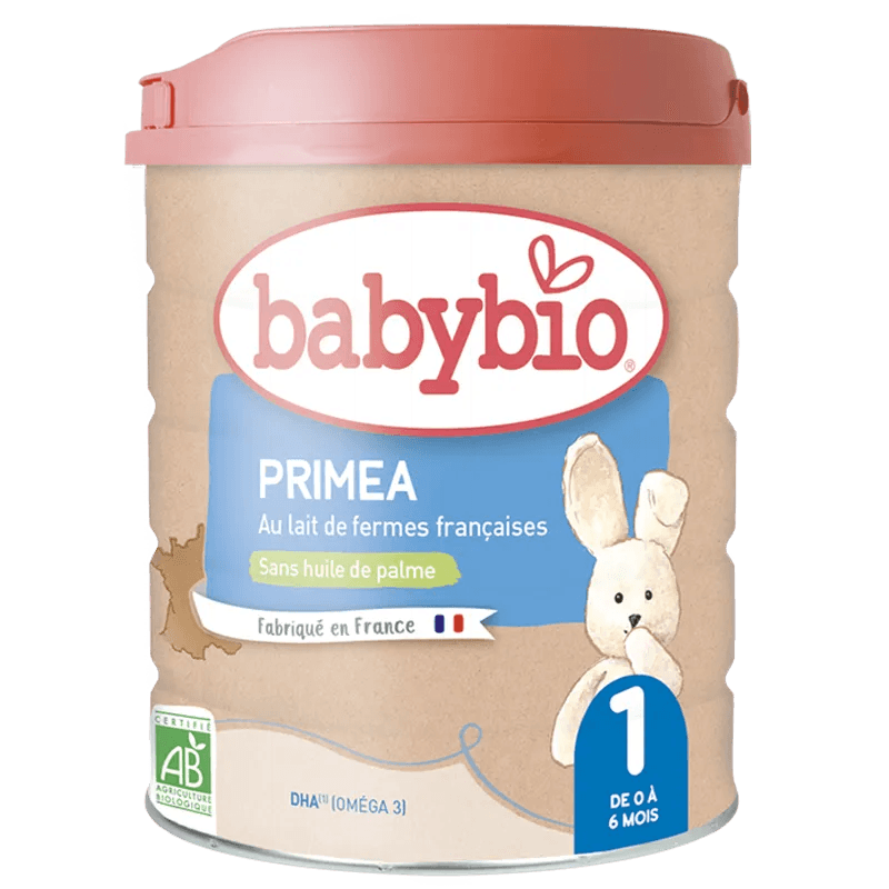 Babybio Lait Infantile Primea 1er Âge 800g – Lait en Poudre Bio Pour Bébé de 0 à 6 Mois - Babybio - Laits Infantiles pour bébé Maroc -www.babyboss.ma