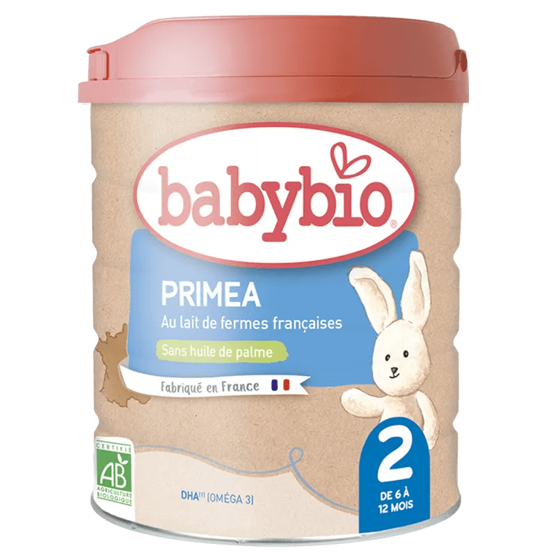 Babybio Lait Infantile Primea 2ème Âge 800g - 6-12mois - Babybio - Laits Infantiles pour bébé Maroc -www.babyboss.ma