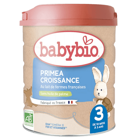 Babybio Lait Infantile Primea 3ème Âge 800g - Dès 10mois - Babybio - Laits Infantiles pour bébé Maroc -www.babyboss.ma