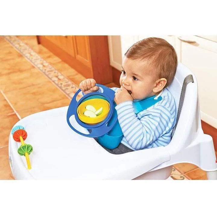 بيبي جيم وعاء طعام للأطفال قابل للدوران 360 درجة مضاد للانسكاب عملي للرضع والأطفال - BABYBOSS - babyjem - للطفل المغرب
