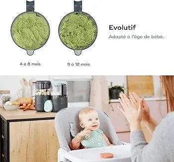 Babymoov nuttibaby one robot cuiseur - Babymoov - pour bébé Maroc -www.babyboss.ma