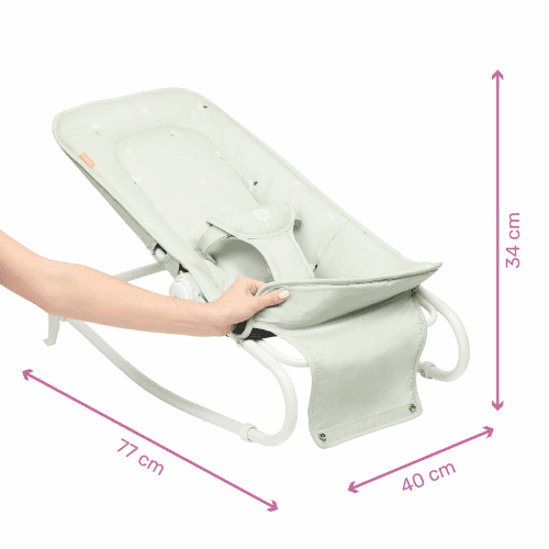 Babymoov transat pliable Lichen – vue 3 – BabyBoss.ma