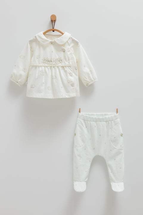 Ensemble pour bébé 2 pièces - Caramell - Caramell - Ensemble pour bébé Maroc -www.babyboss.ma