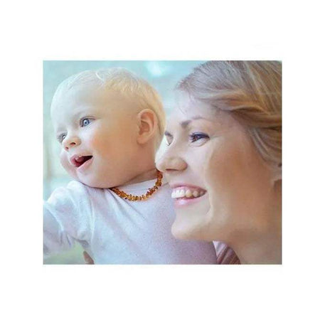 BAROQUE COLLIER D’AMBRE NATUREL - Baroque - pour bébé Maroc -www.babyboss.ma