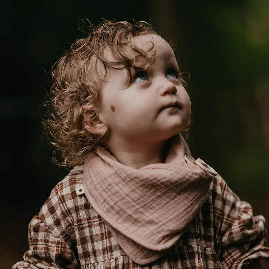 Bavoir Bandana Bib - Blush - Bibs - Bandana Bib pour bébé Maroc -www.babyboss.ma
