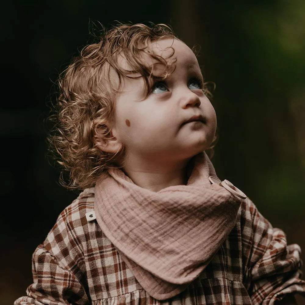 Bavoir Bandana Bib - Blush - Bibs - Bandana Bib pour bébé Maroc -www.babyboss.ma
