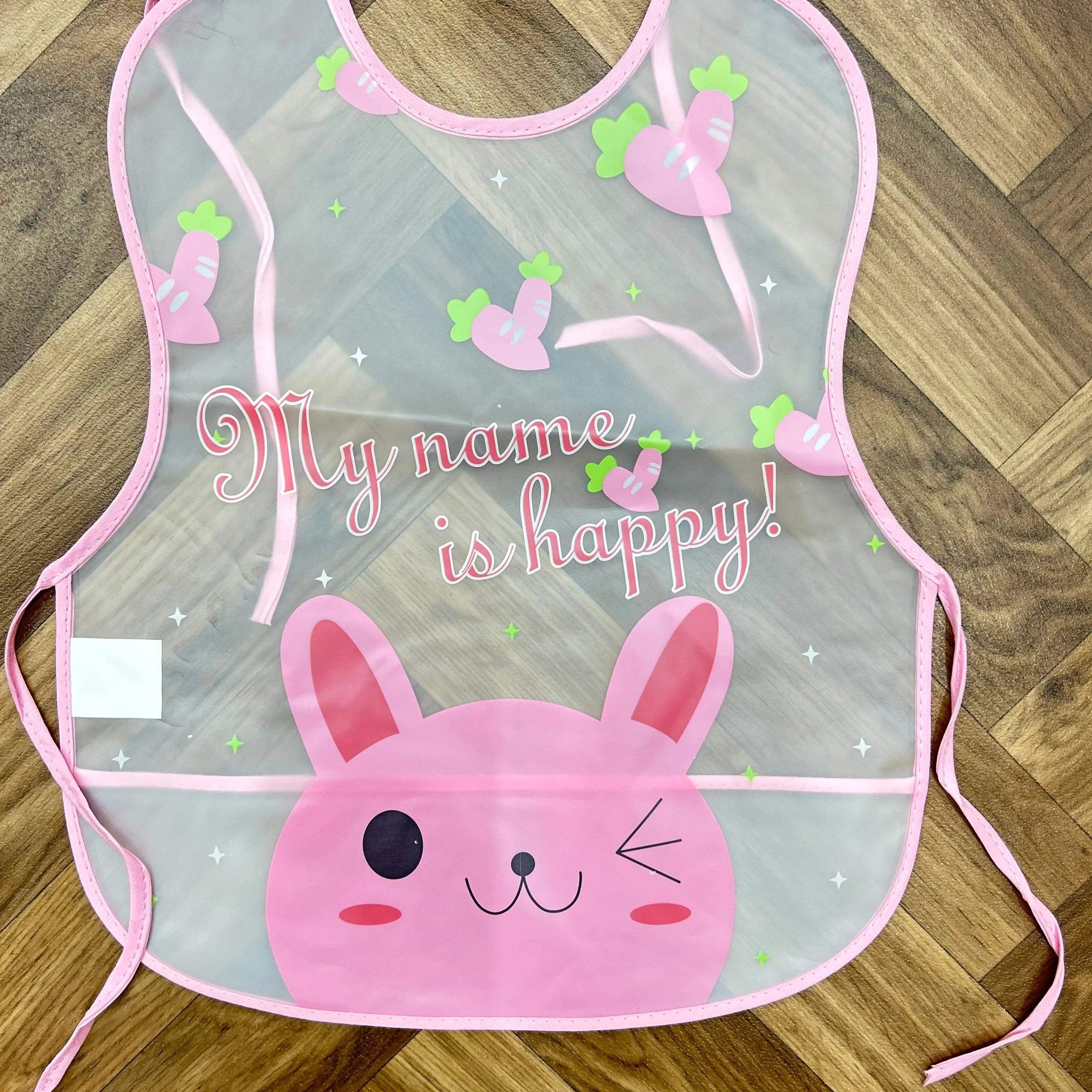 Bavoir en plastique imperméable - BABYBOSS.ma - pour bébé Maroc -www.babyboss.ma