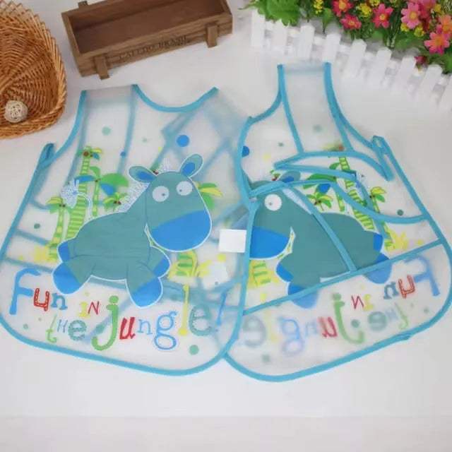 Bavoir en plastique imperméable - BABYBOSS.ma - pour bébé Maroc -www.babyboss.ma