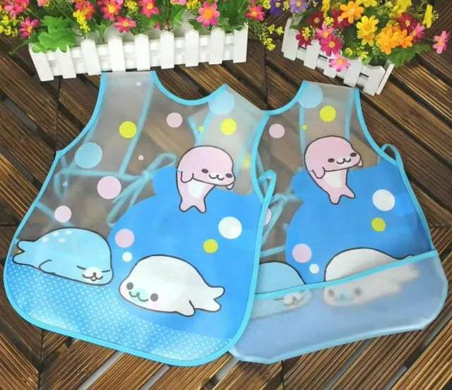 Bavoir en plastique imperméable - BABYBOSS.ma - pour bébé Maroc -www.babyboss.ma