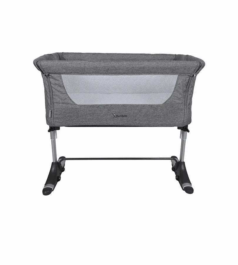 Berceau cododo gris foncé – mon bébé - mon bebe - cododo pour bébé Maroc -www.babyboss.ma