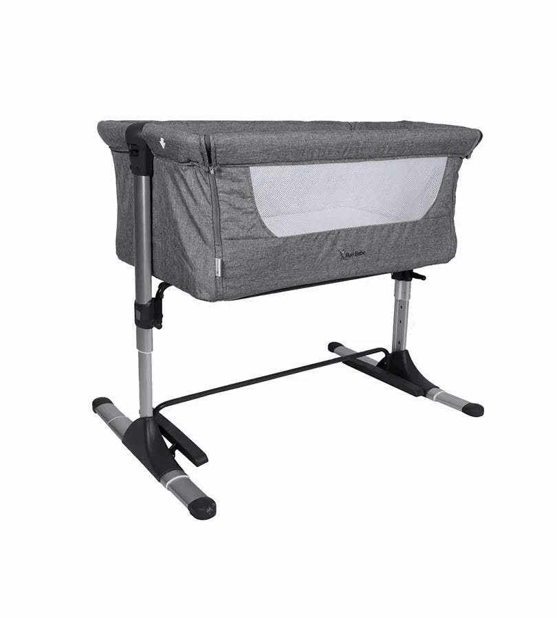 Berceau cododo gris foncé – mon bébé - mon bebe - cododo pour bébé Maroc -www.babyboss.ma
