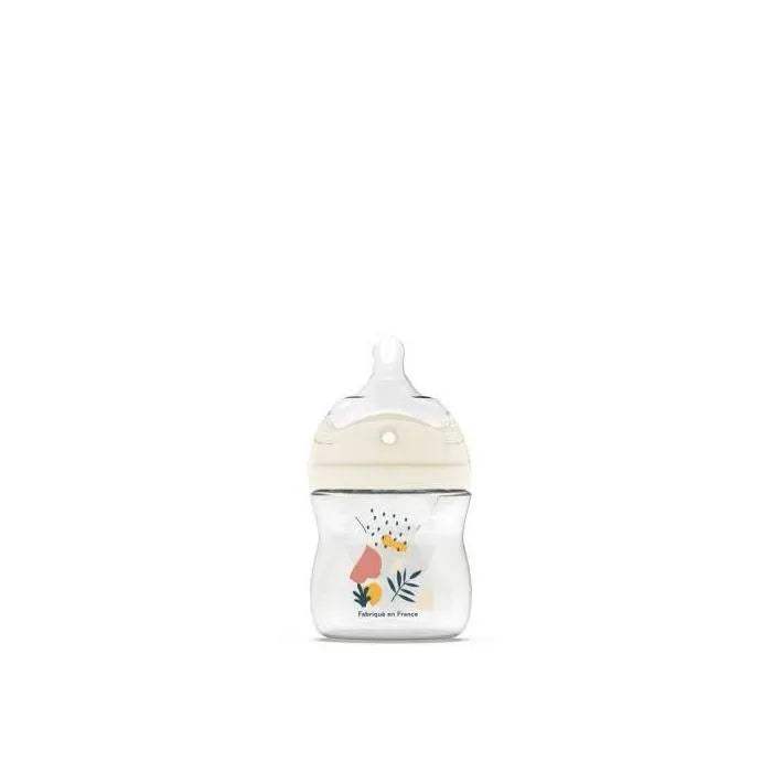 Biberon multi Perforé Dodie 150ML saumon avec Tétine Biomimétisme - Dodie - pour bébé Maroc -www.babyboss.ma