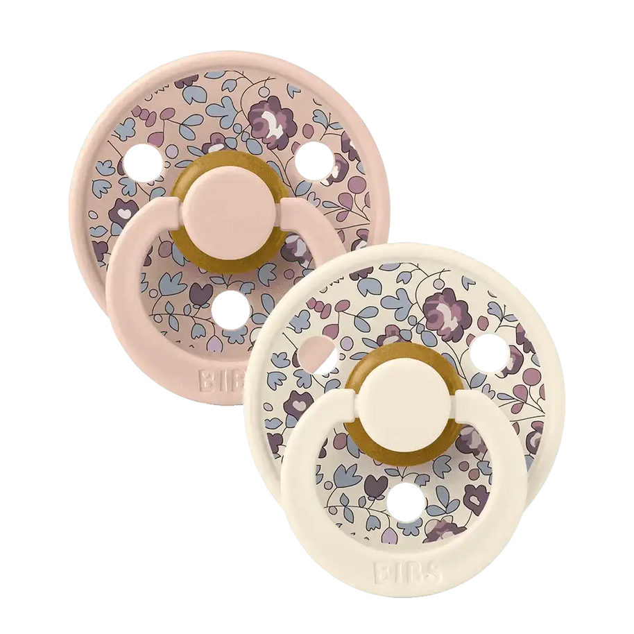 BIBS x LIBERTY Colour 2 Pack Eloise - Blush Mix - Bibs - Sucettes pour bébé Maroc -www.babyboss.ma