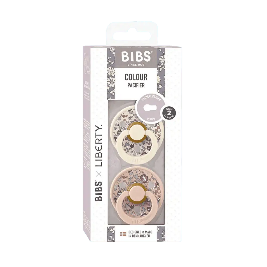 BIBS x LIBERTY Colour 2 Pack Eloise - Blush Mix - Bibs - Sucettes pour bébé Maroc -www.babyboss.ma