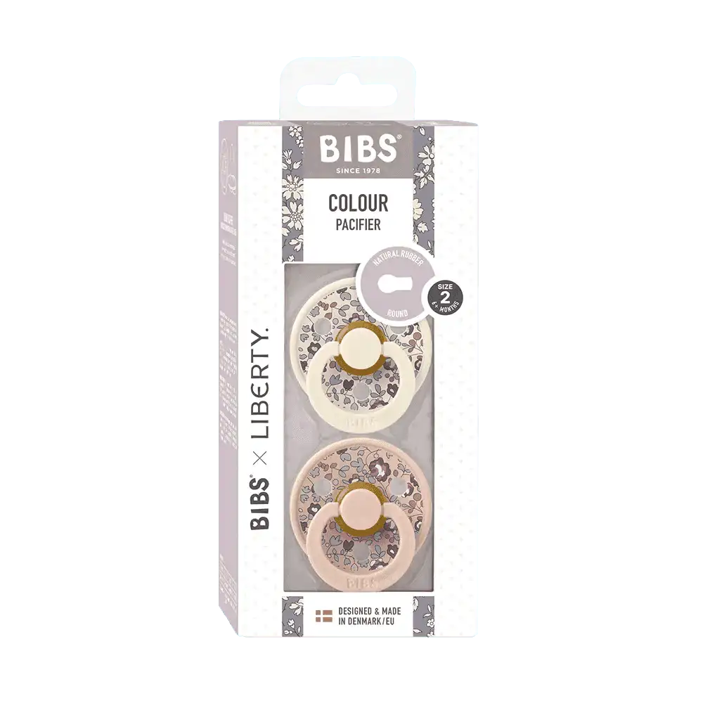 BIBS x LIBERTY Colour 2 Pack Eloise - Blush Mix - Bibs - Sucettes pour bébé Maroc -www.babyboss.ma