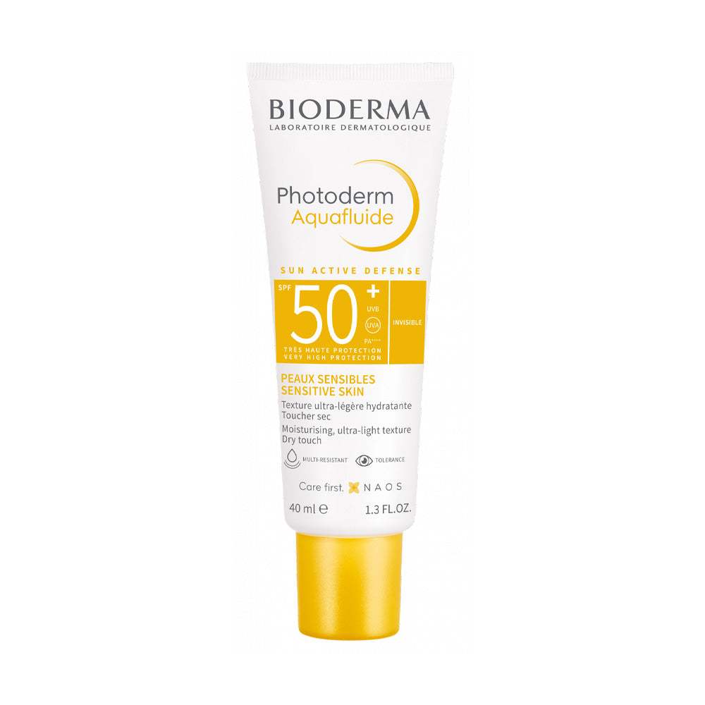 Bioderma Photoderm Aquafluide SPF50+ 40ml - Bioderma Photoderm - Protection solaire pour bébé Maroc -www.babyboss.ma