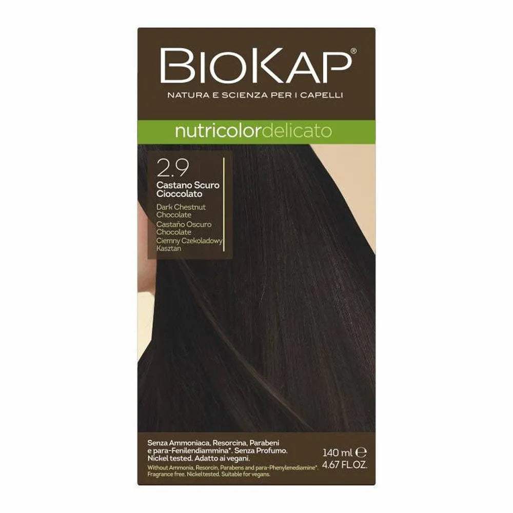 Biokap Nutricolor Delicato Teinture pour Cheveux 140ml - Biokap - pour bébé Maroc -www.babyboss.ma