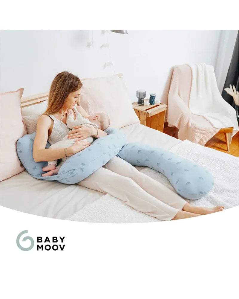 Coussin d'allaitement & de grossesse grand format XXL - Babymoov - Babymoov - GROSSESSE pour bébé Maroc -www.babyboss.ma