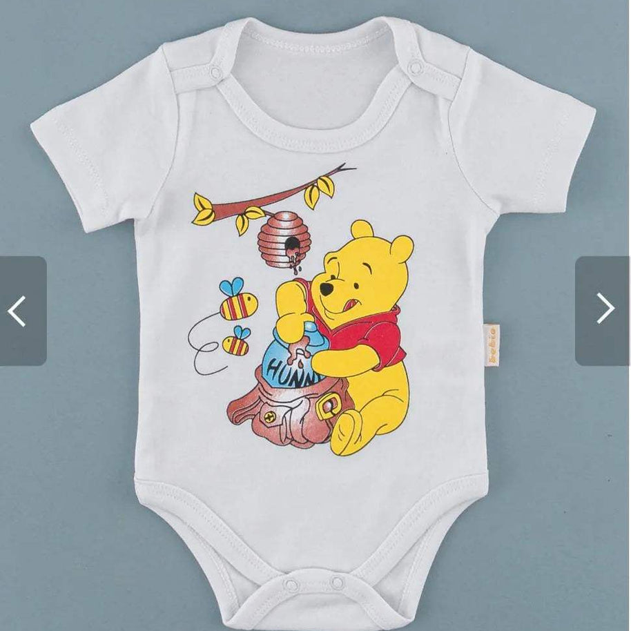 Body demi- manches 100%cotton - Moon - pour bébé Maroc -www.babyboss.ma