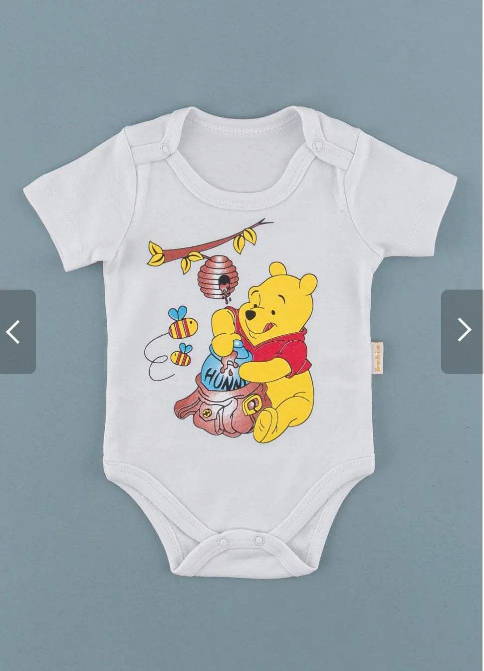 Body demi- manches 100%cotton - Moon - pour bébé Maroc -www.babyboss.ma