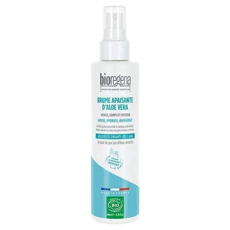 Brume apaisante d'aloe vera 200ml - Bioregena - pour bébé Maroc -www.babyboss.ma