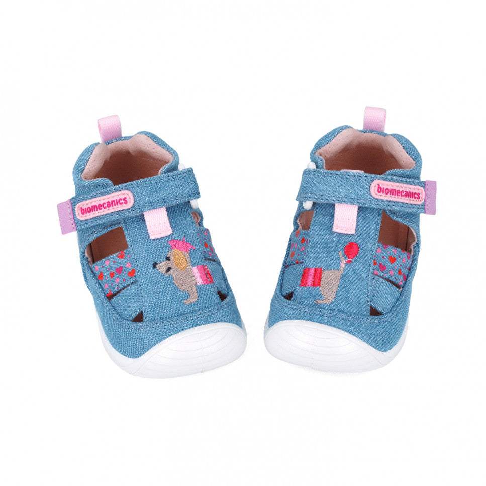 Ergonomic First Step Canvas Sandals for Baby