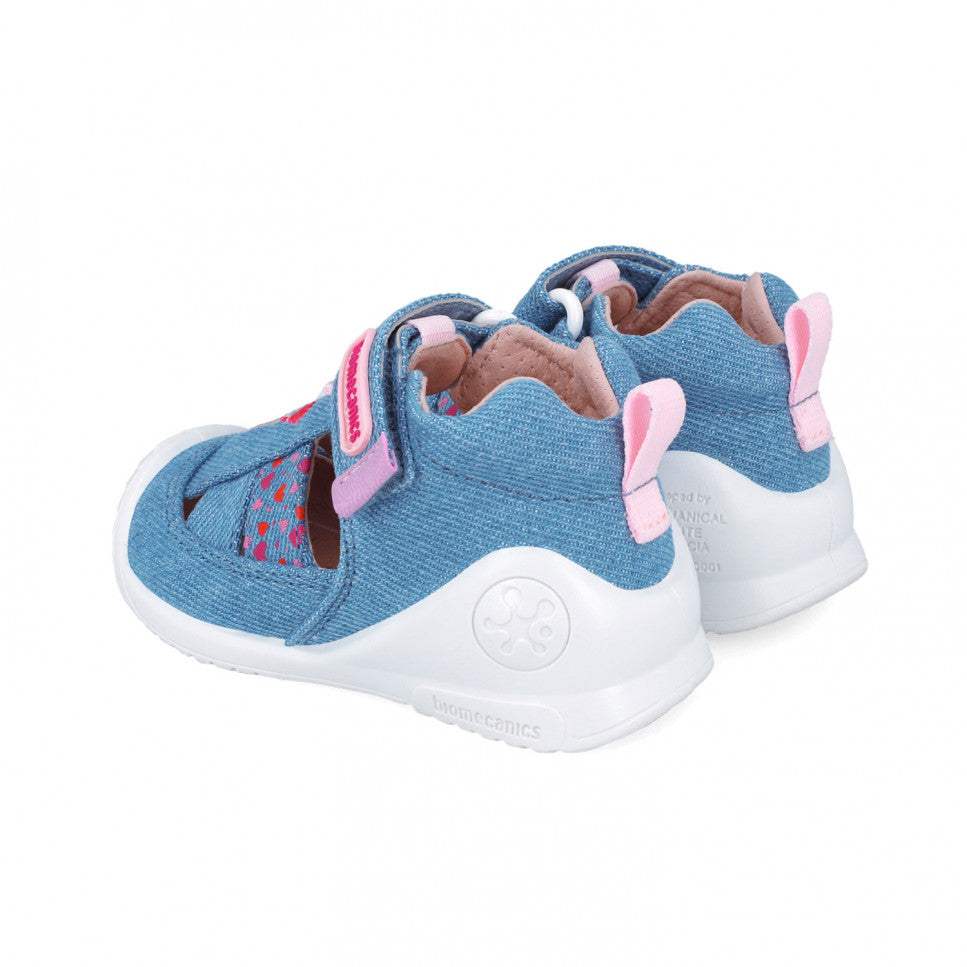 Ergonomic First Step Canvas Sandals for Baby