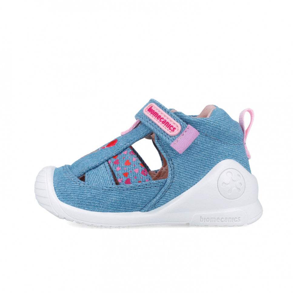 Ergonomic First Step Canvas Sandals for Baby