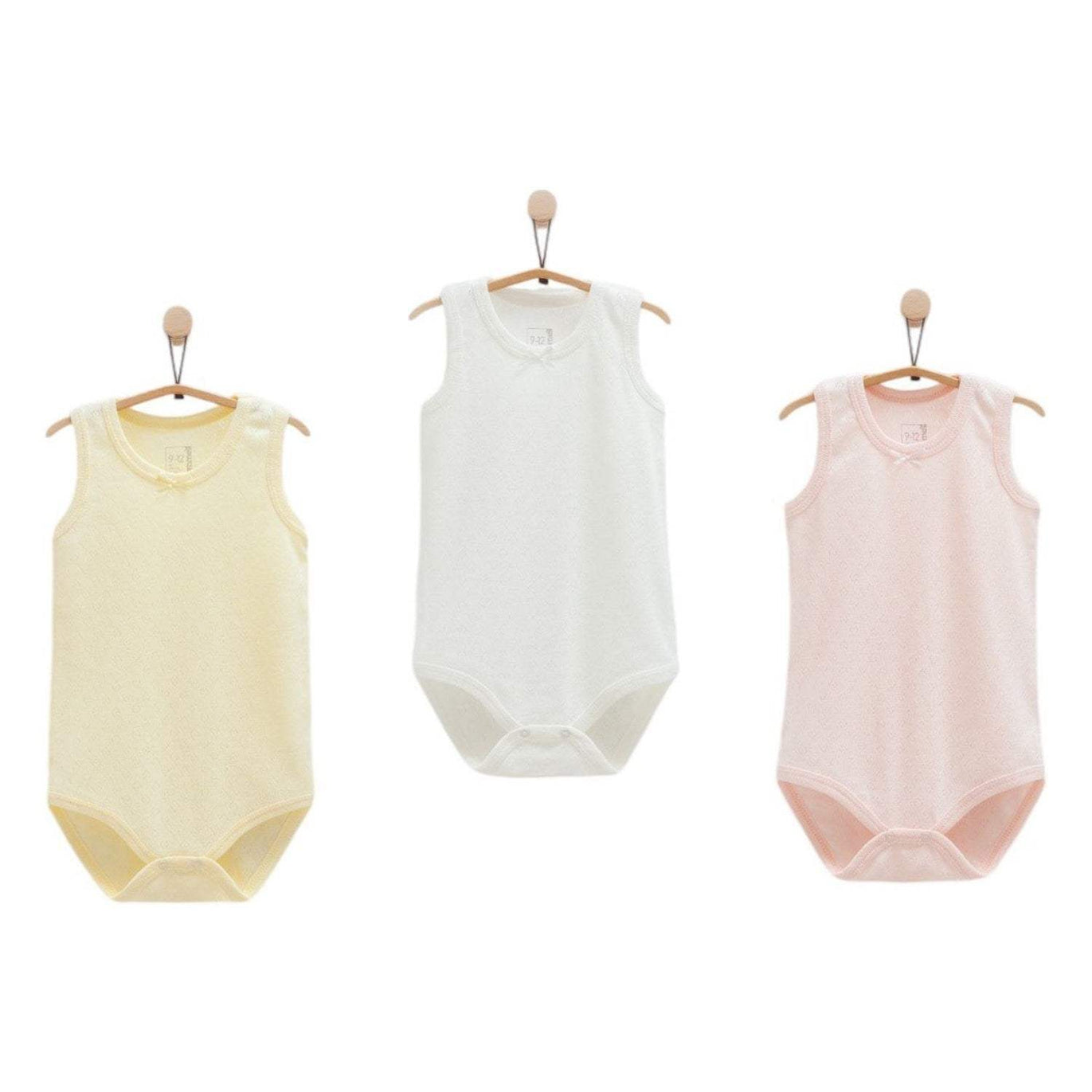 Lot de 3 bodies - Caramell - Caramell - Body pour bébé Maroc -www.babyboss.ma