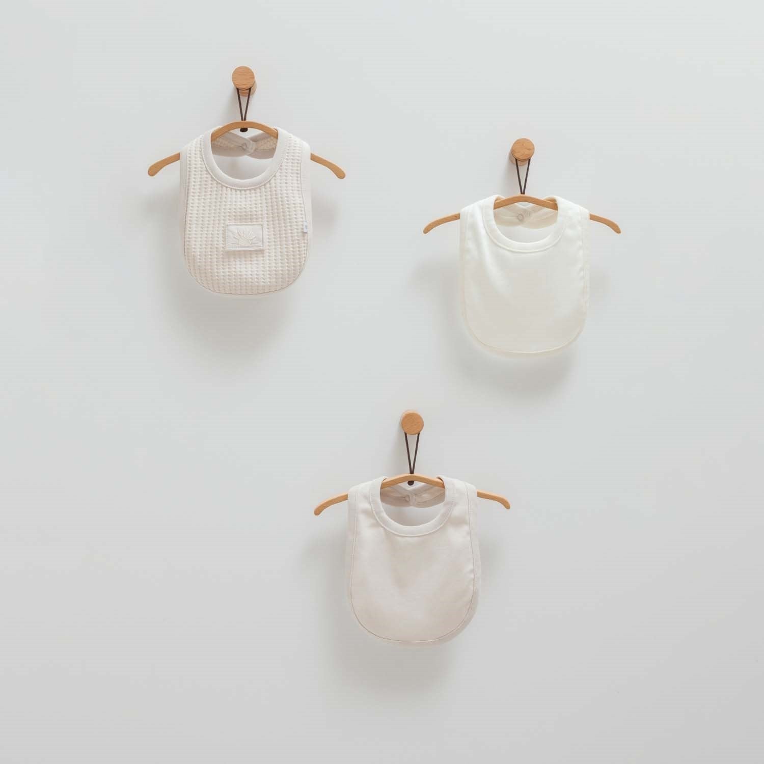 Lot de 3 bavoirs - Caramell