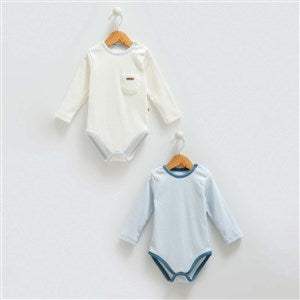 Body bébé bleu - Caramell - pour bébé Maroc -www.babyboss.ma