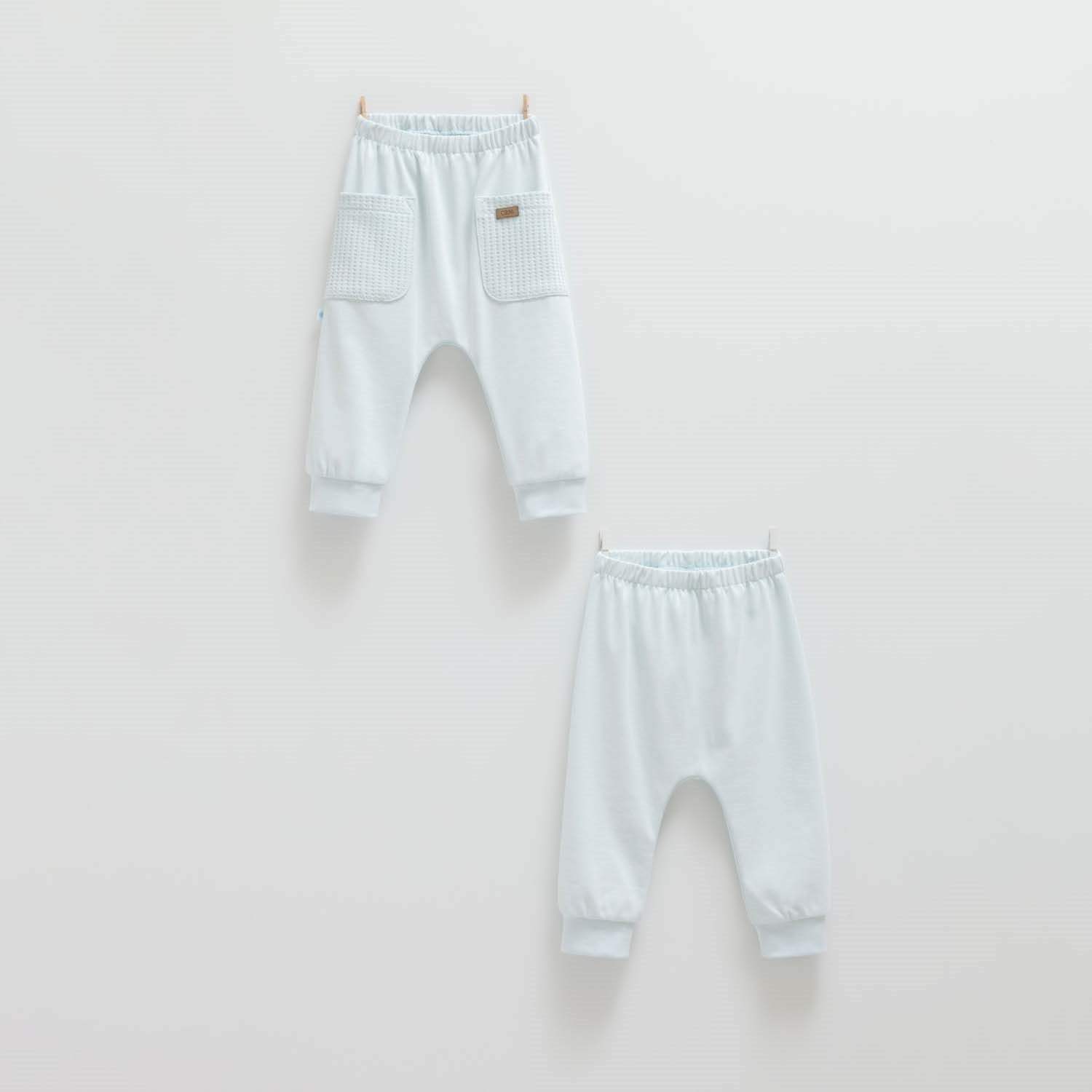 Lot de 2 Pantalons bébé - Caramell - Caramell - Pantalon pour bébé Maroc -www.babyboss.ma