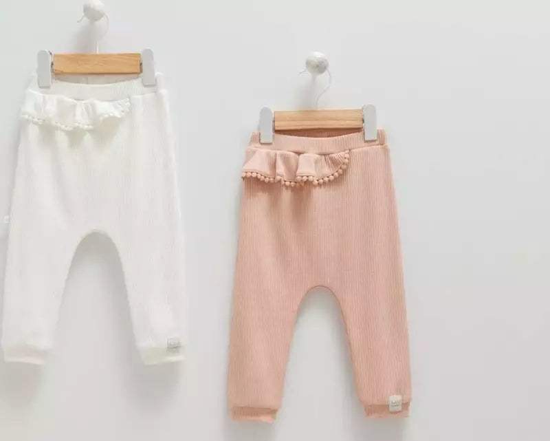 Lot de 2 Pantalons bébé - Caramell - Caramell - Pantalon pour bébé Maroc -www.babyboss.ma