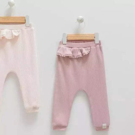 Lot de 2 Pantalons bébé - Caramell - Caramell - Pantalon pour bébé Maroc -www.babyboss.ma
