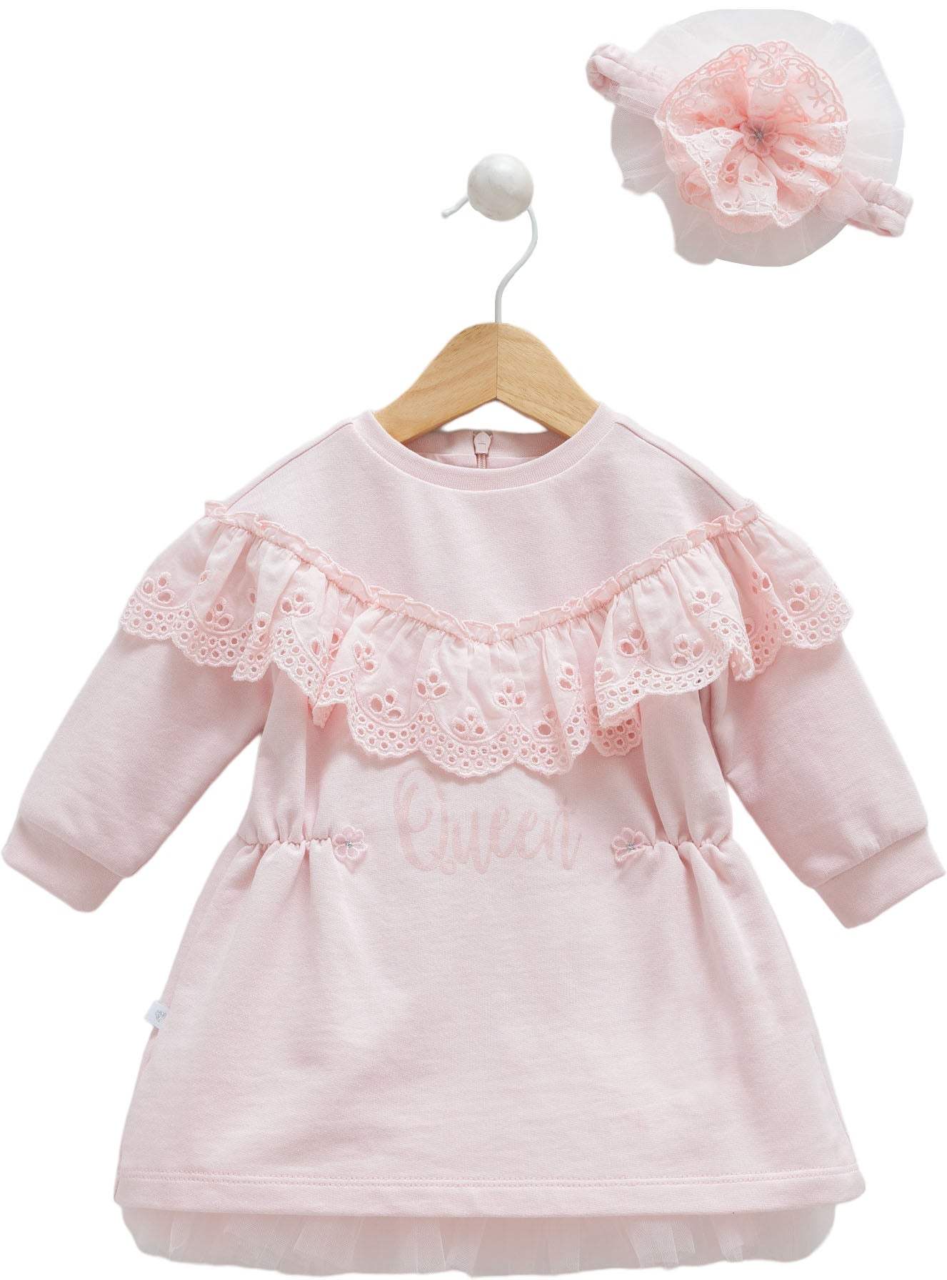 Robe bébé rose - Caramell - Ensemble pour bébé Maroc -www.babyboss.ma