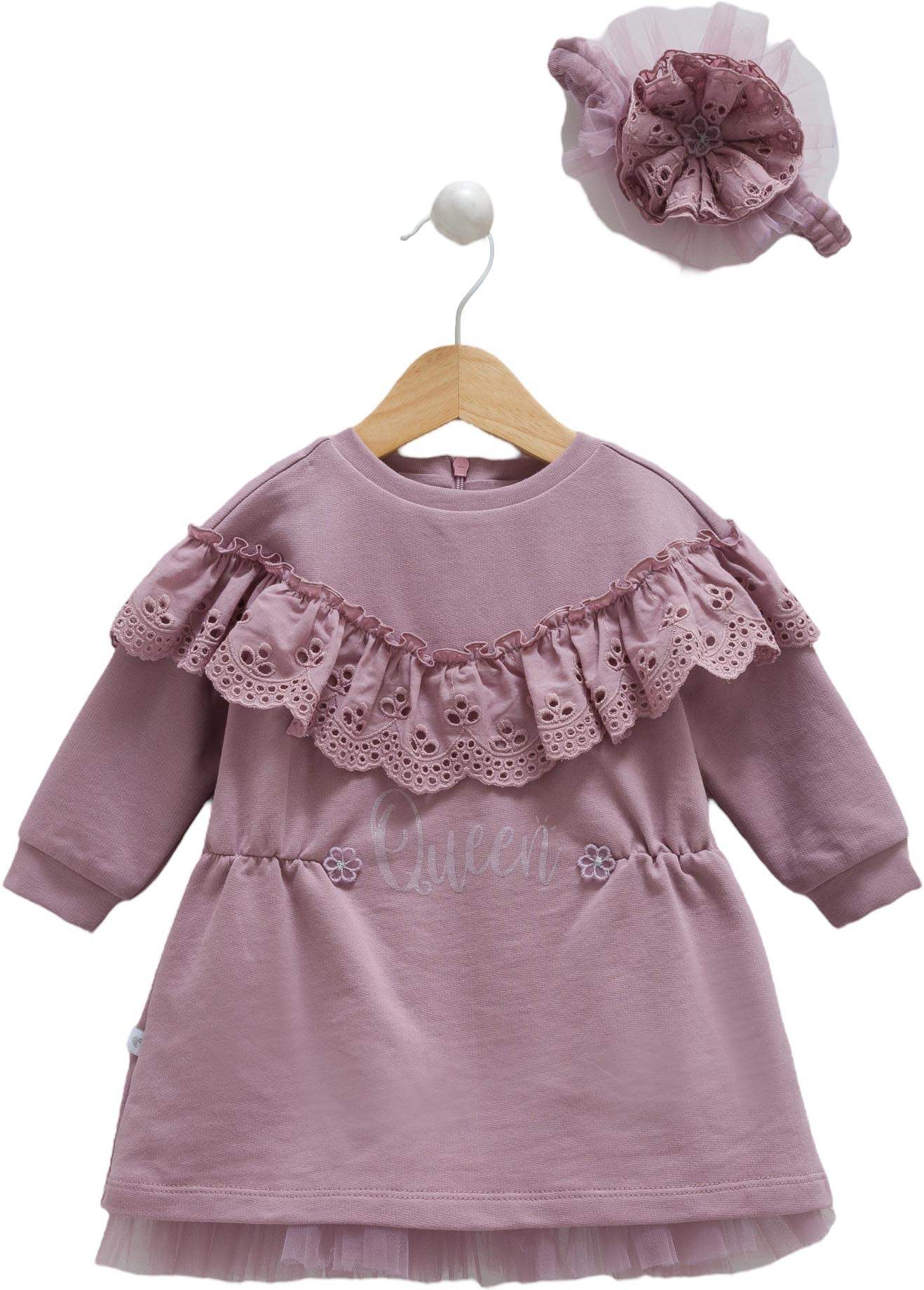 Robe bébé lila - Caramell - Ensemble pour bébé Maroc -www.babyboss.ma