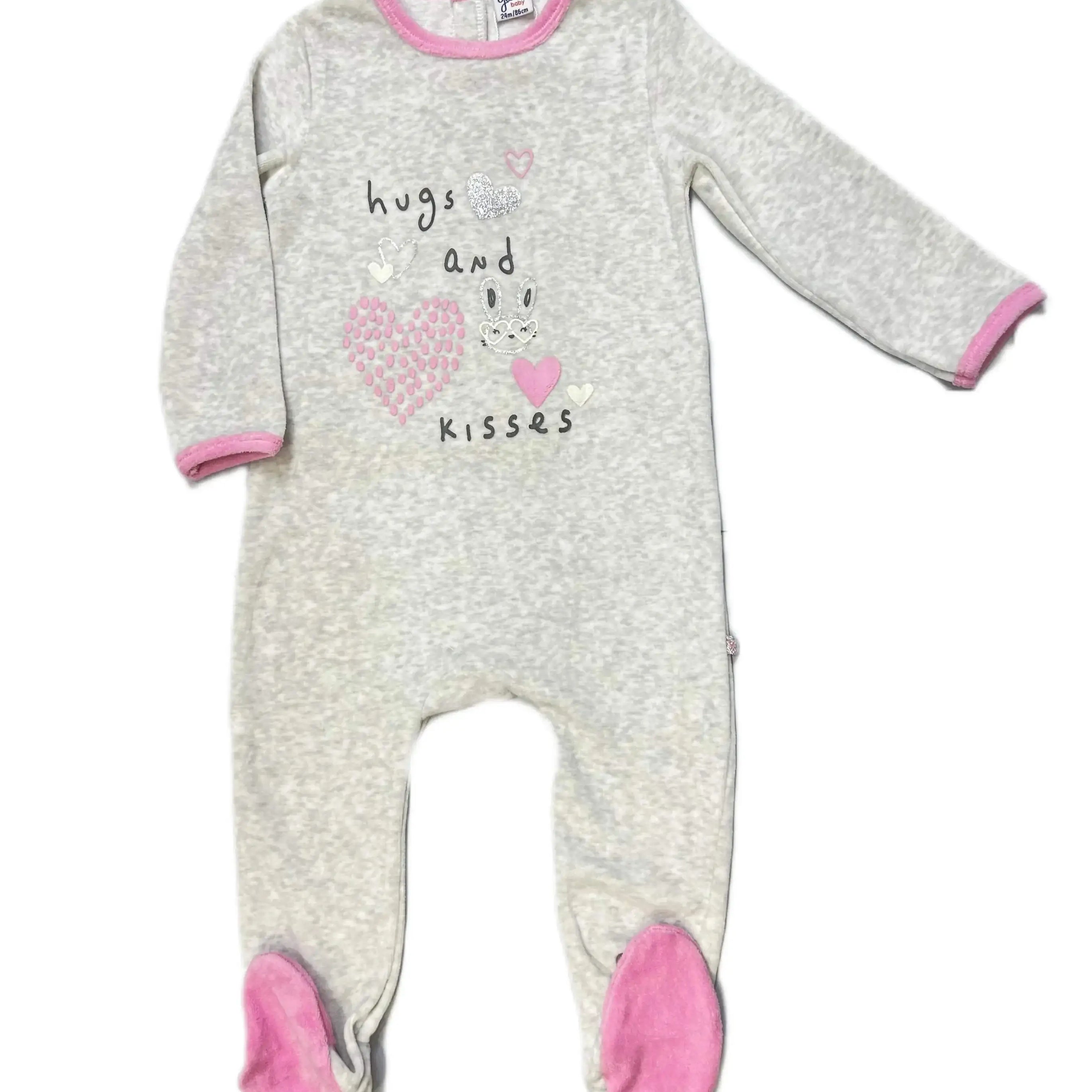Combinaison pour fille en gris et rose - Yatsi - pour bébé Maroc -www.babyboss.ma