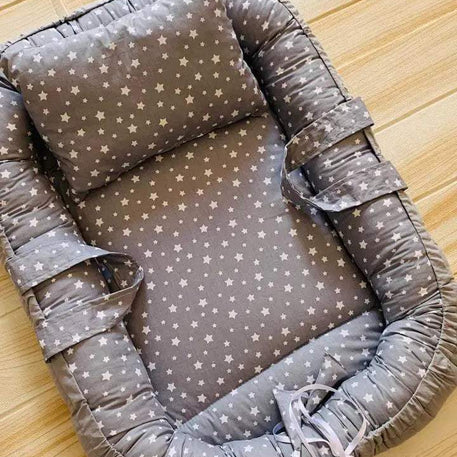 Couffin pour bébé en gris - babyboss toys - pour bébé Maroc -www.babyboss.ma