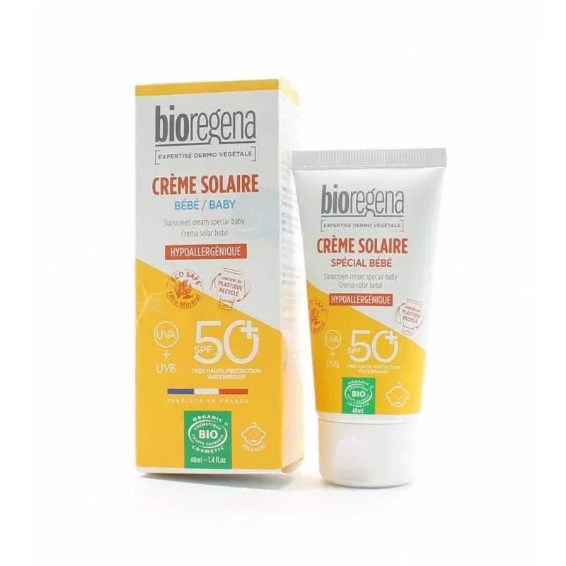Crème solaire Bio bioregena - Bioregena - pour bébé Maroc -www.babyboss.ma