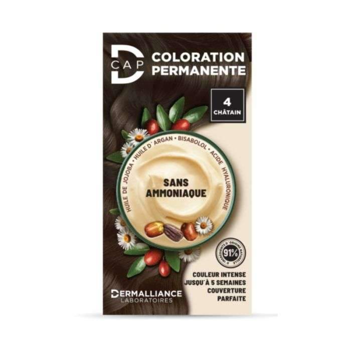 DCAP Coloration Permanante 4 chatain - Dcap - pour bébé Maroc -www.babyboss.ma