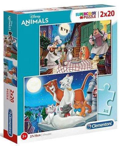 DISNEY ANIMAL FRIENDS - 2X20 PIECES - babyboss toys - pour bébé Maroc -www.babyboss.ma
