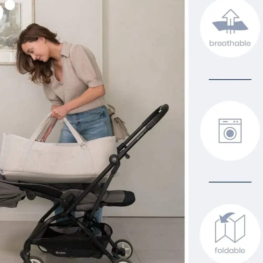 Doomoo Couffin Bébé Nest&Go - Beige - Doomoo - Berceaux pour bébé Maroc -www.babyboss.ma