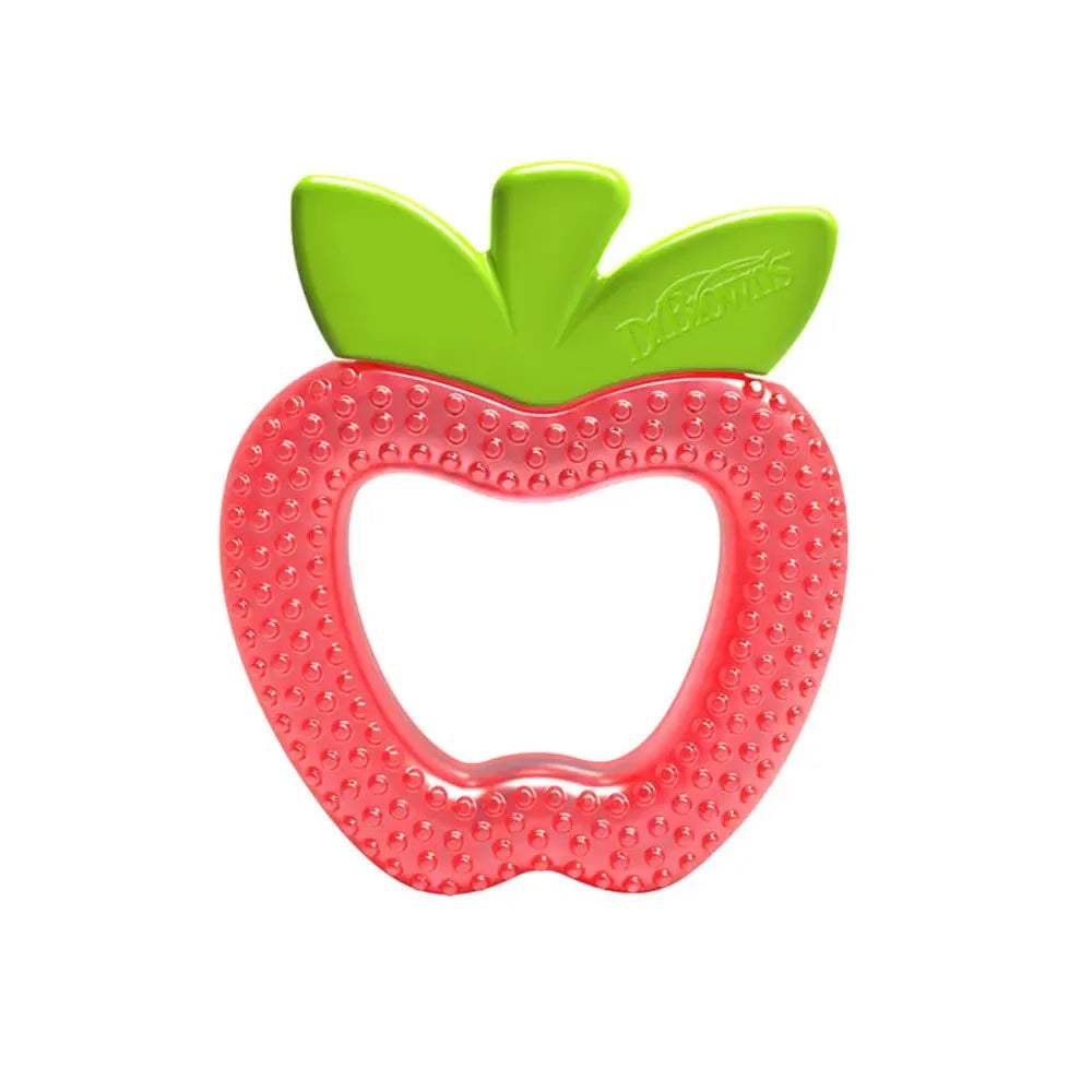 Dr. Brown's Anneau de Dentition 3M+ - Pomme - Dr. Brown's - Anneau de dentition pour bébé Maroc -www.babyboss.ma