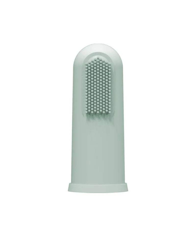 Dr. Brown's Brosse à dents en silicone avec étui 3M+ - Vert - Dr. Brown's - Brosse à dents pour bébé Maroc -www.babyboss.ma