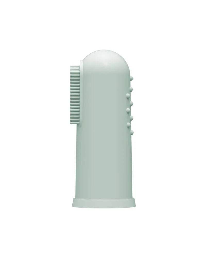 Dr. Brown's Brosse à dents en silicone avec étui 3M+ - Vert - Dr. Brown's - Brosse à dents pour bébé Maroc -www.babyboss.ma