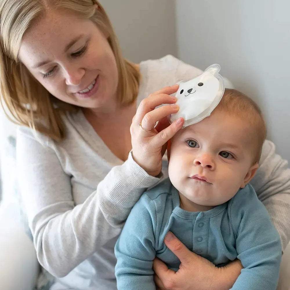 Dr. Brown's Pack de 2 Compresses Froides - Ours & Baleine - Dr. Brown's - Compresses Stériles pour bébé Maroc -www.babyboss.ma